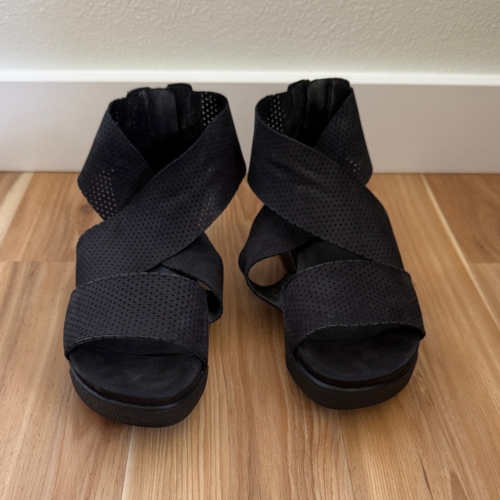 Eileen Fisher Sport Platform Sandal